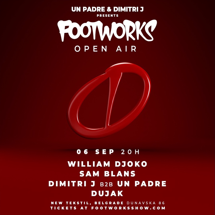 William Djoko @ New Tekstil (Belgrade)