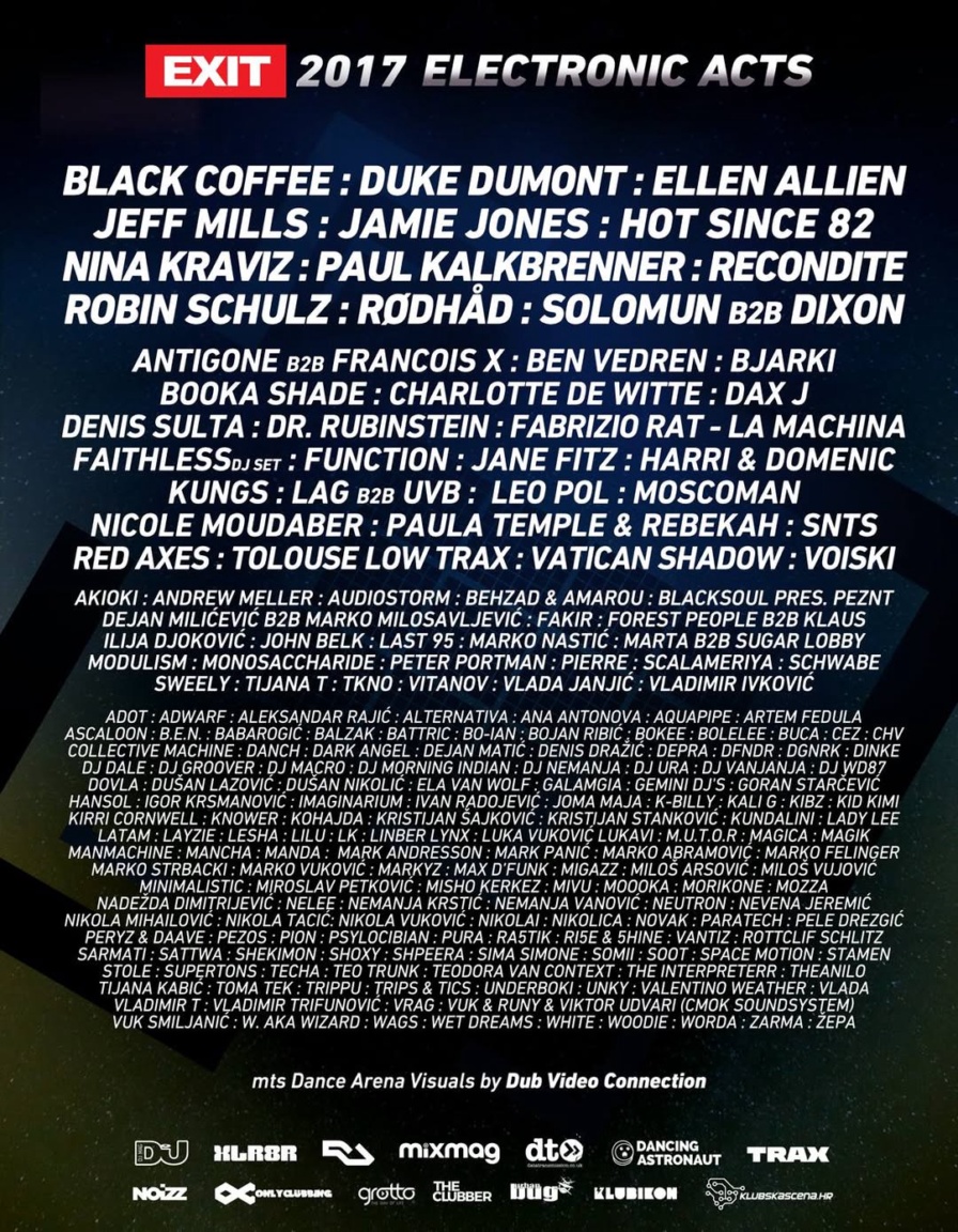 EXIT Festival 2017 @ Petrovaradin Fortress (Novi Sad)
