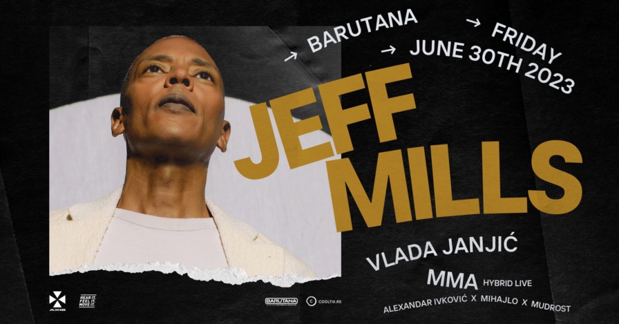 Jeff Mills @ Barutana (Belgrade)