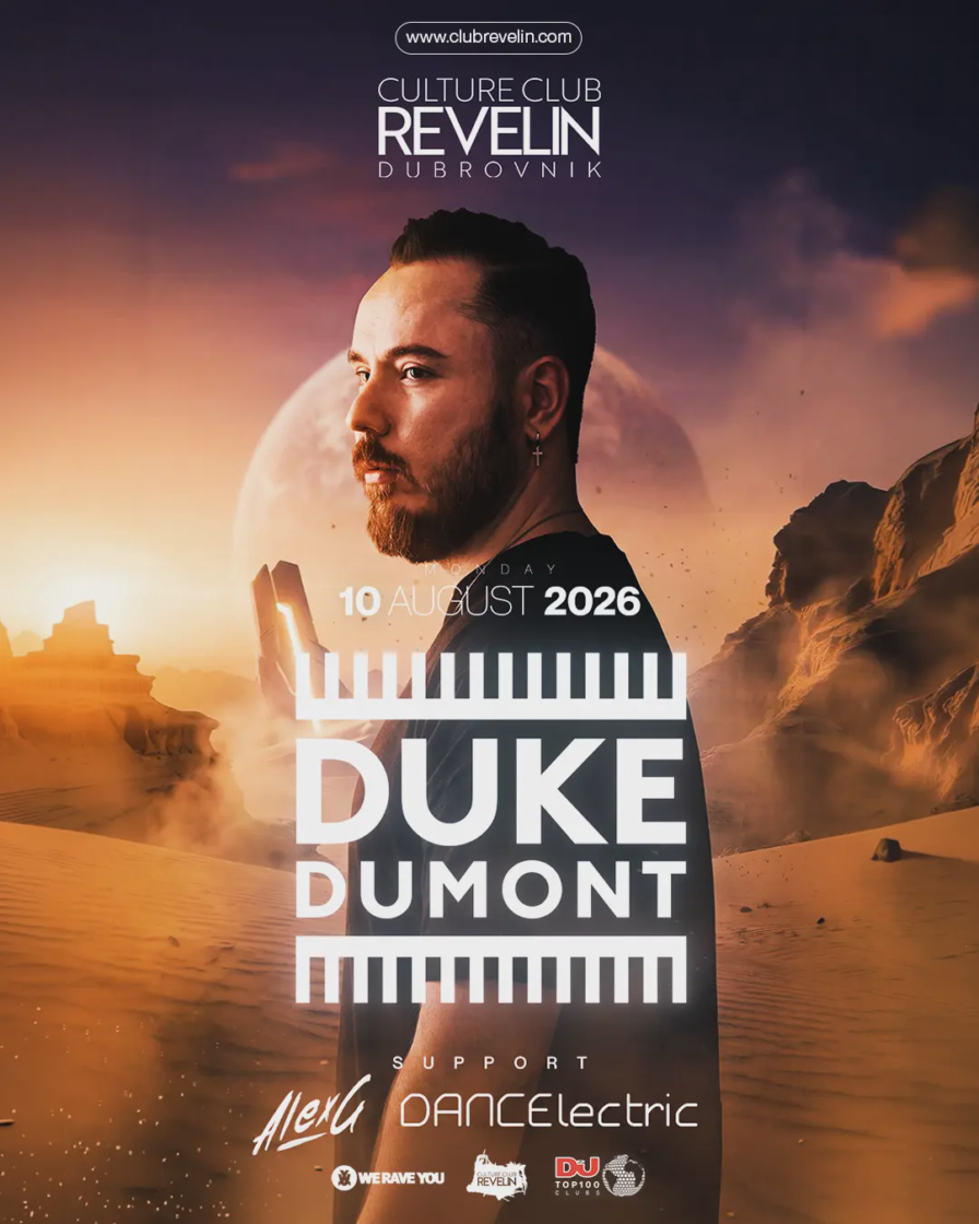 Duke Dumont @ Culture Club Revelin (Dubrovnik)