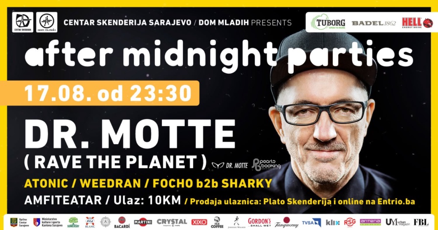 Dr. Motte @ Dom mladih (Sarajevo)