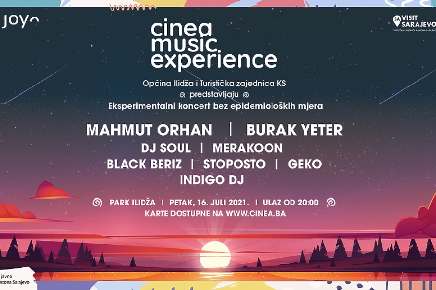 Mahmut Orhan, Burak Yeter @ Ljetna pozornica Ilidža (Sarajevo)
