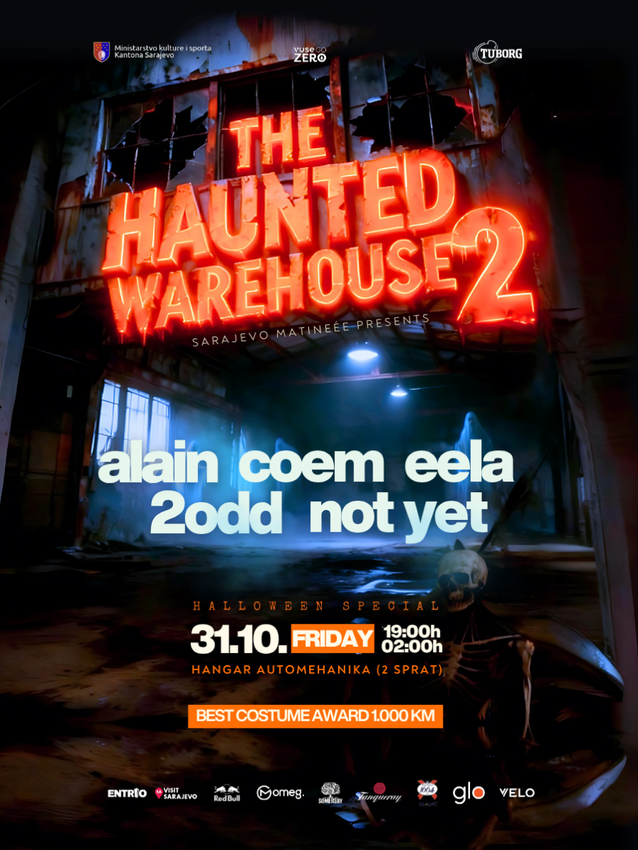 The Haunted Warehouse 2 @ Hangar Automehanika (Sarajevo)