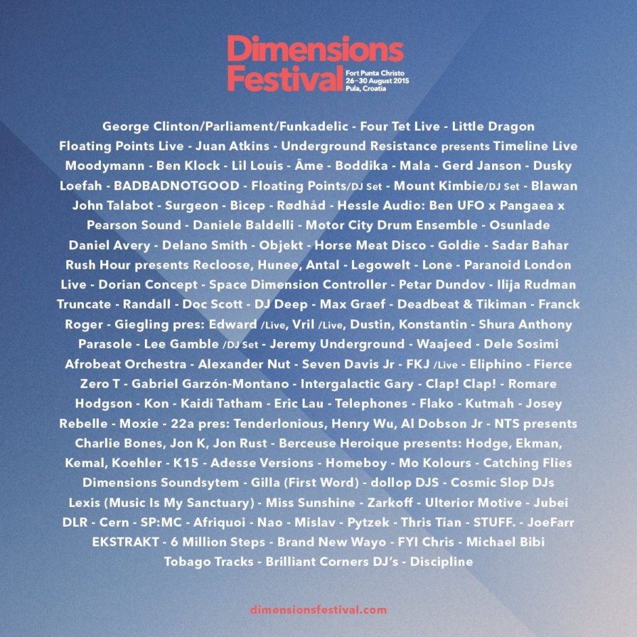 Dimensions 2015 @ Fort Punta Christo (Pula)