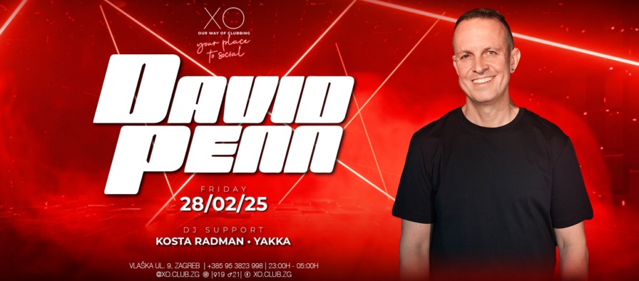 David Penn @ XO Club (Zagreb)