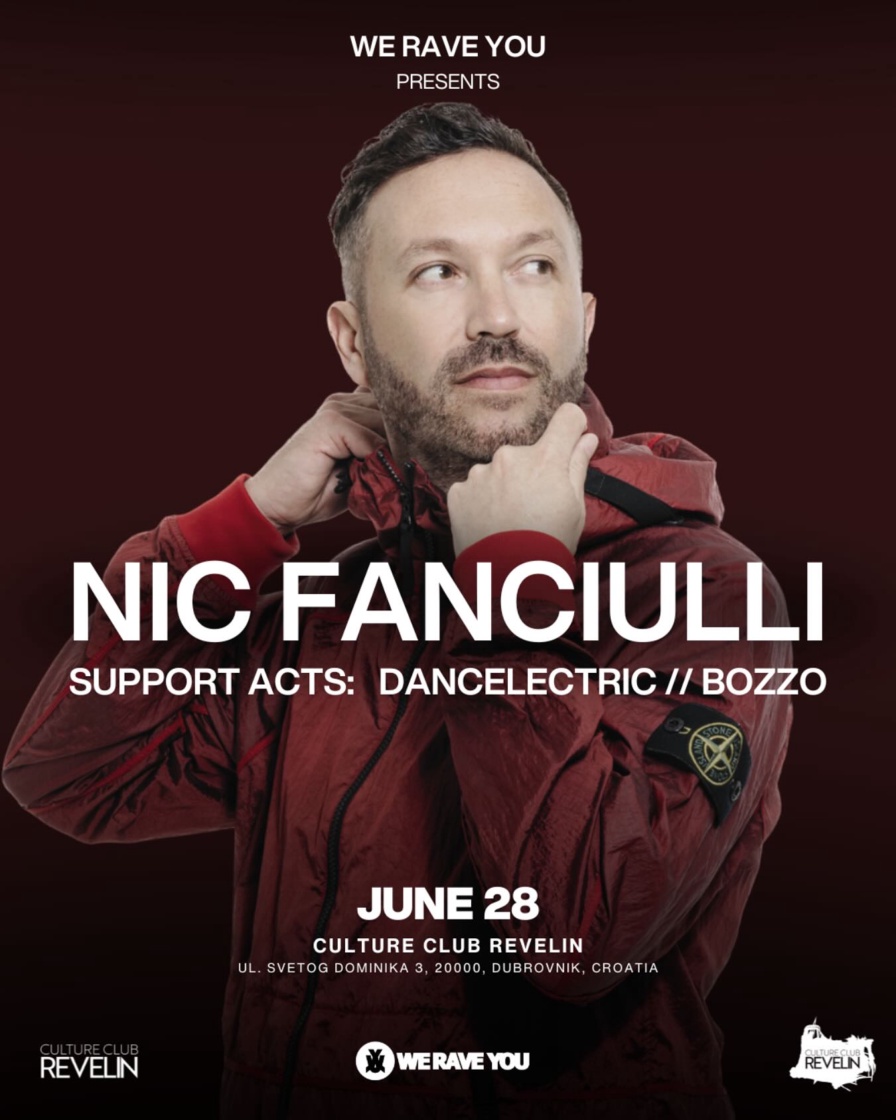 Nic Fanciulli @ Culture Club Revelin (Dubrovnik)