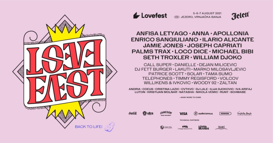 Lovefest 2021 @ Park Jezero (Vrnjačka Banja)