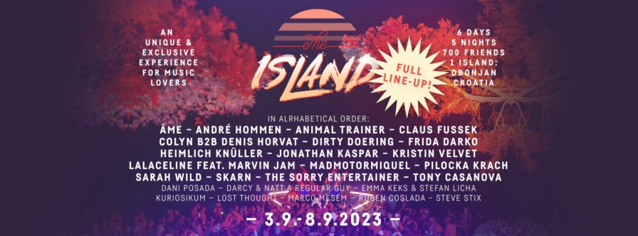 The Island Festival 2023 @ Obonjan Island (Šibenik)