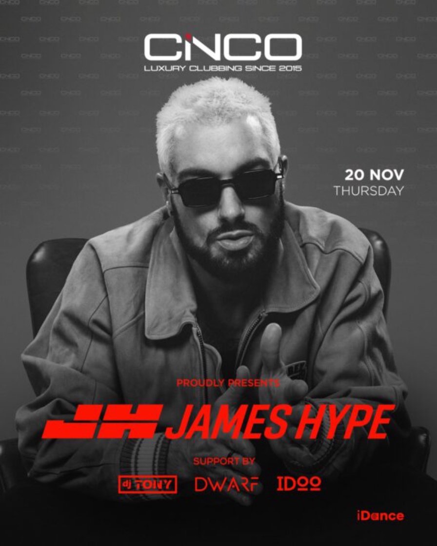James Hype @ Cinco (Tirana)