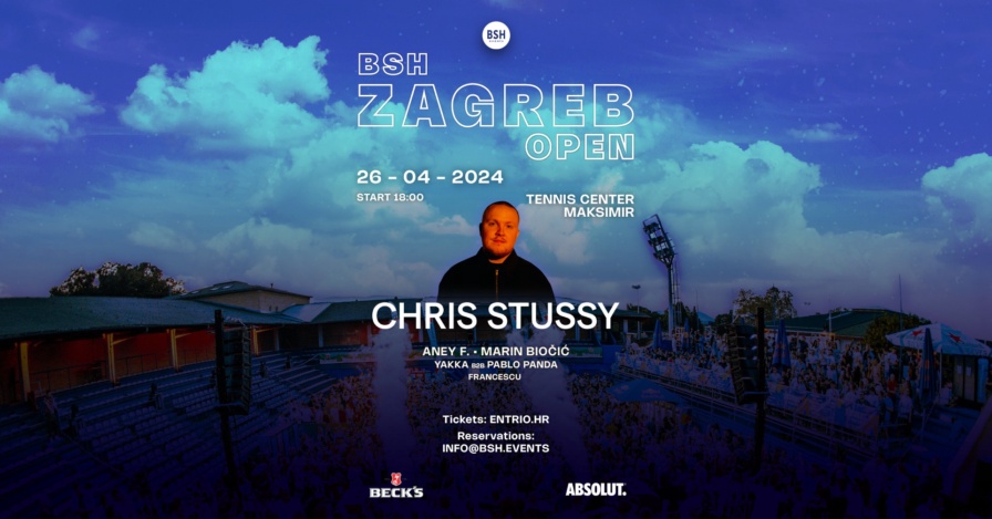 Chris Stussy @ Maksimir Tennis Center (Zagreb)