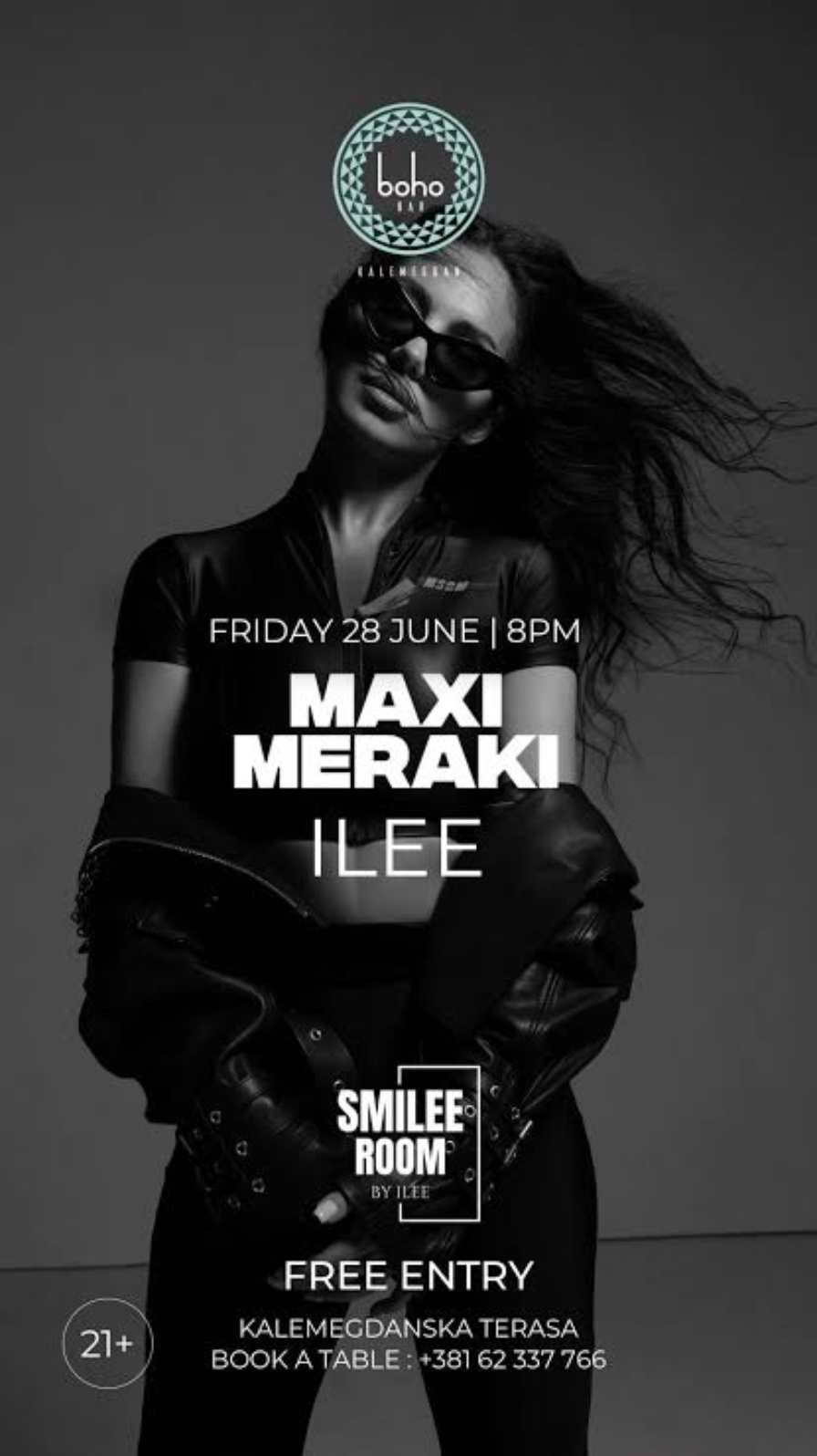 Maxi Meraki @ Boho Bar (Belgrade)
