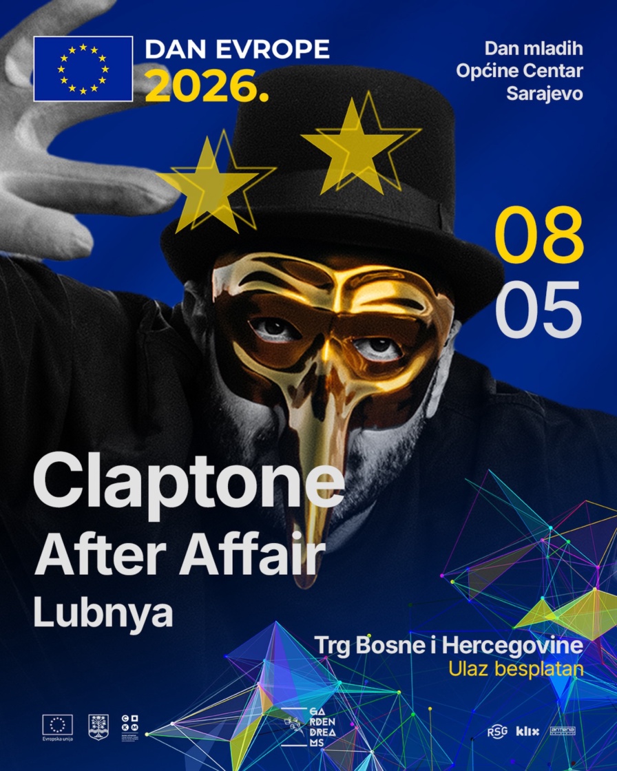Claptone @ Square of Bosnia & Herzegovina (Sarajevo)
